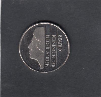 Beschrijving: 1 Gulden BEATRIX